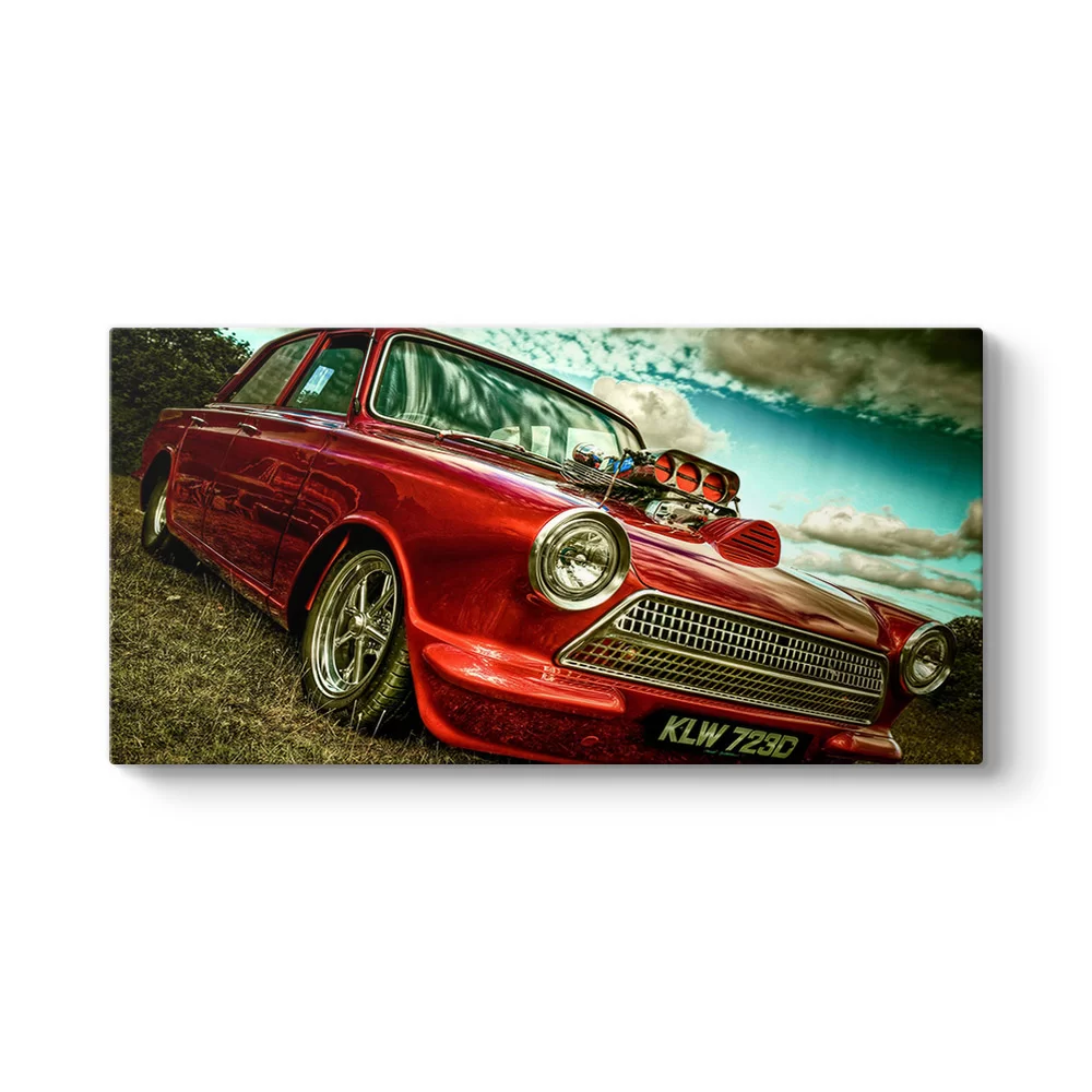 Drag Yarış Arabası Tablosu - Model 5